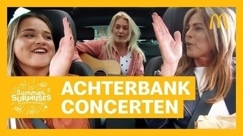 McDonald’s: Summer Surprises Achterbankconcerten - Miss Montreal en Wulf