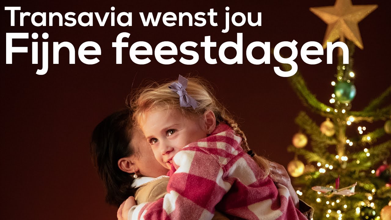 Transavia: Wenst jou fijne feestdagen