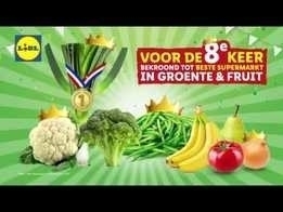 Zichzelf Hoogte lip Reclame Archief - Lidl: 8e keer beste in Groente & Fruit - Reclame 2019
