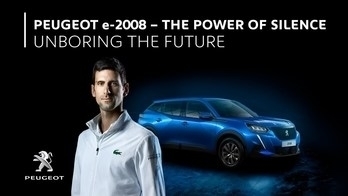 Peugeot: e-2008 SUV - Novak Djokovic, The power of Silence