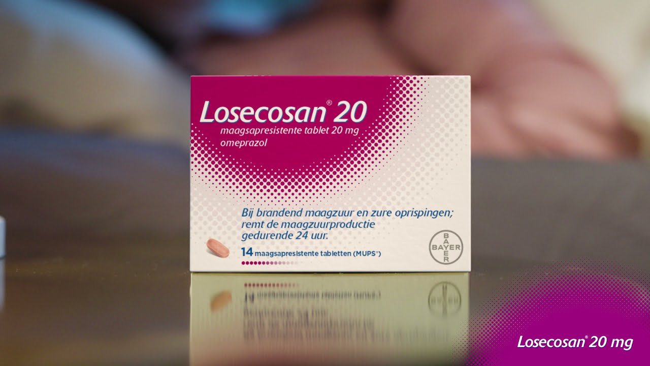 Losecosan: 's Nachts wakker door maagzuur