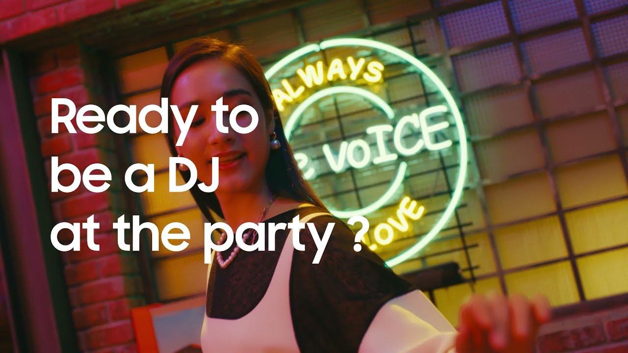 Samsung: Sound Tower - Klaar om de DJ te zijn op het feest?