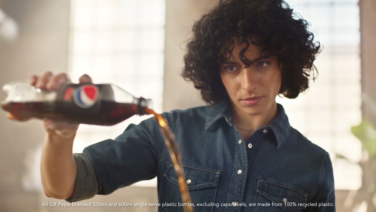 Pepsi Max:100% Recycled
