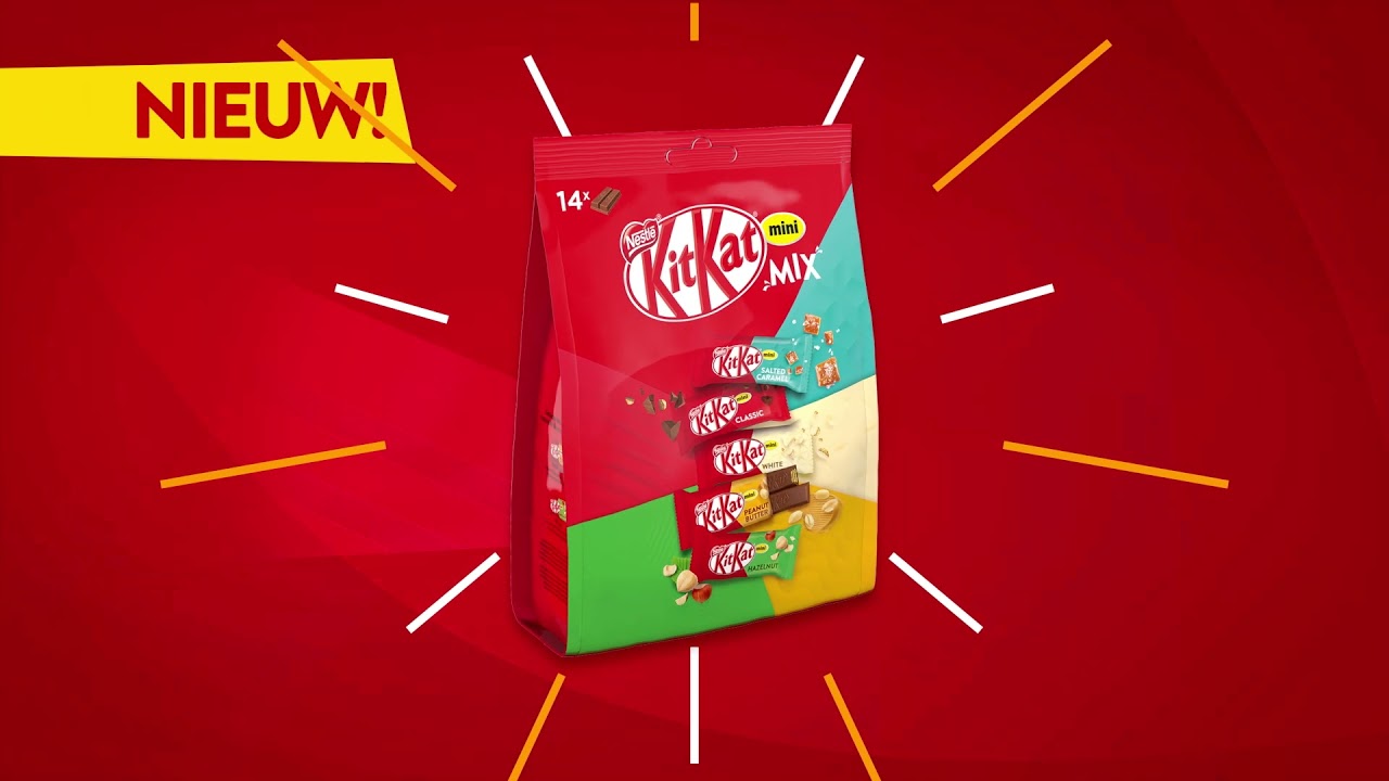 KitKat: Ieder zijn favoriete smaak met KITKAT Minimix!