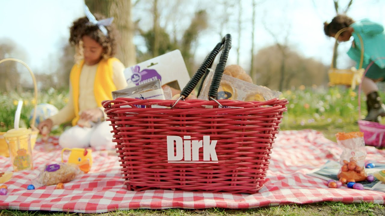 Dirk: Zo maak je van jouw winkelmand, een paasmand!