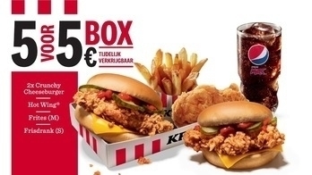 KFC: 5 voor 5 Box