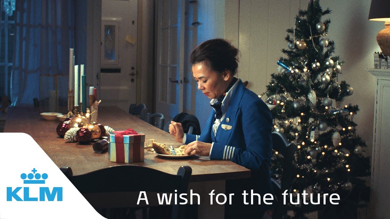 KLM: Kerstreclame - A wish for the future ⭐