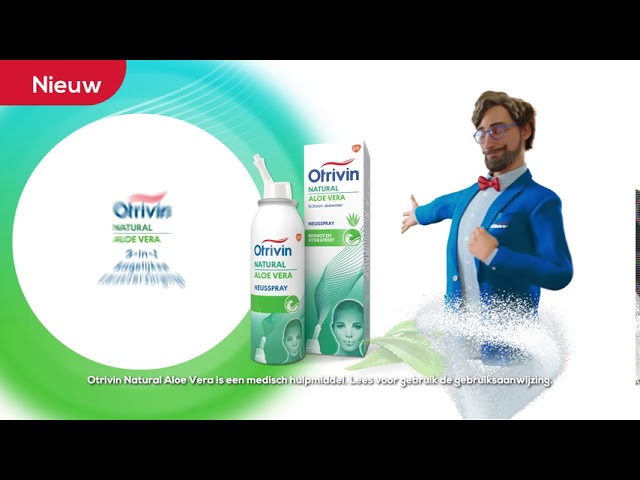 Otrivin: Natural Aloe Vera dagelijkse neusspray