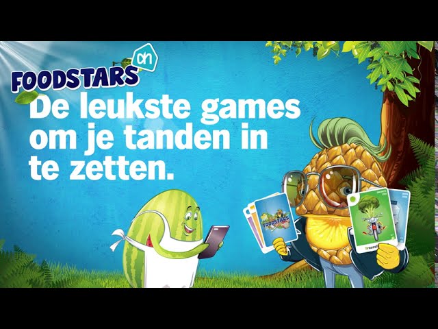 Albert Heijn: Foodstars - De leukste games om je tanden in te zetten