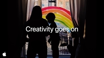 Apple: Creativity goes on