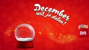 Dirk: December wil je delen!