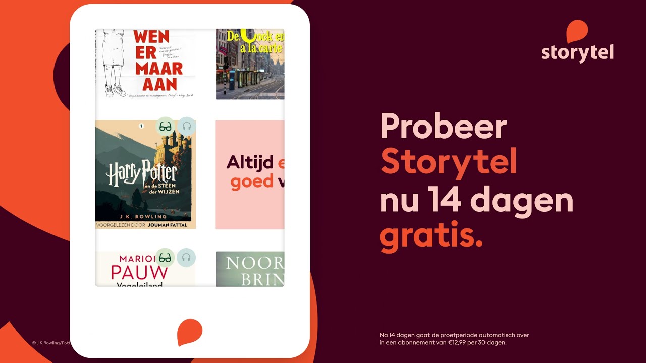 Storytel: Lees en luister met de Storytel Reader!