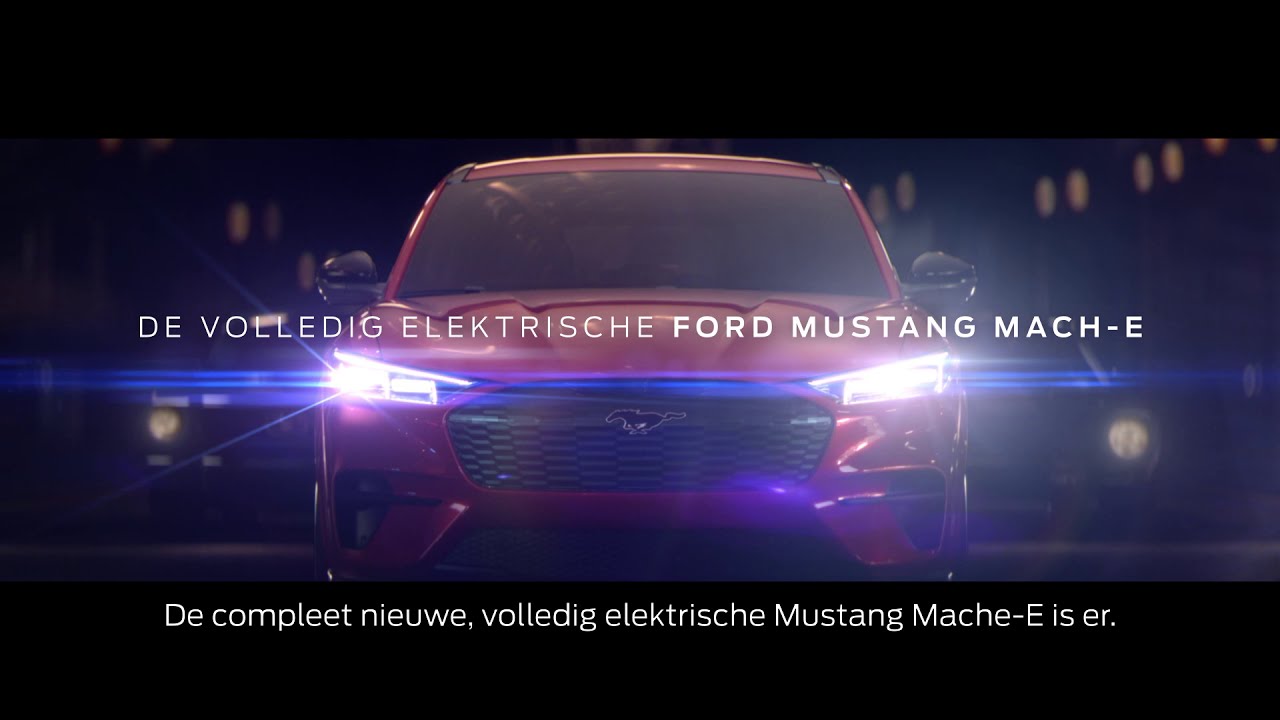 Ford: Ontdek de volledig elektrische Ford Mustang Mach-E