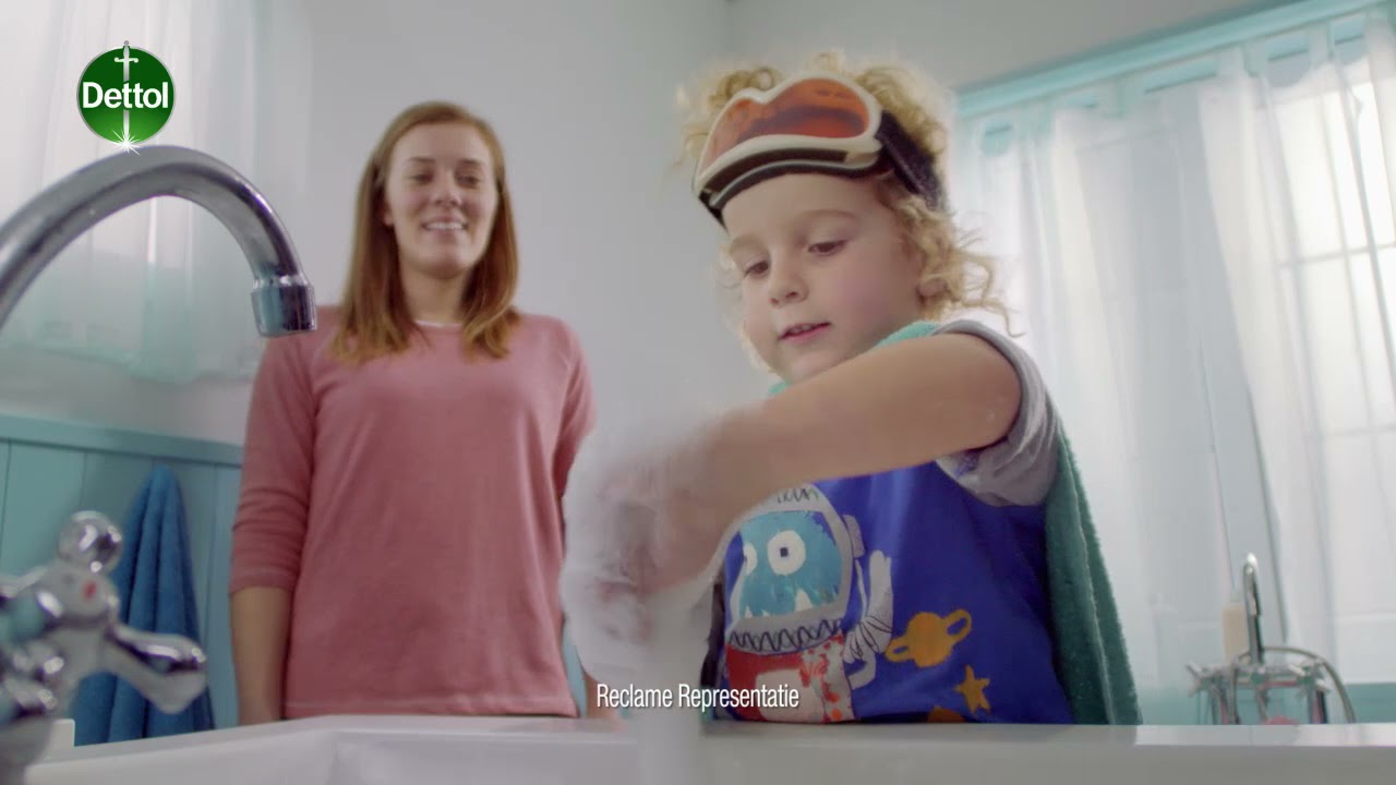 Dettol:  No-Touch - hygiƫnische en praktische zeepdispenser