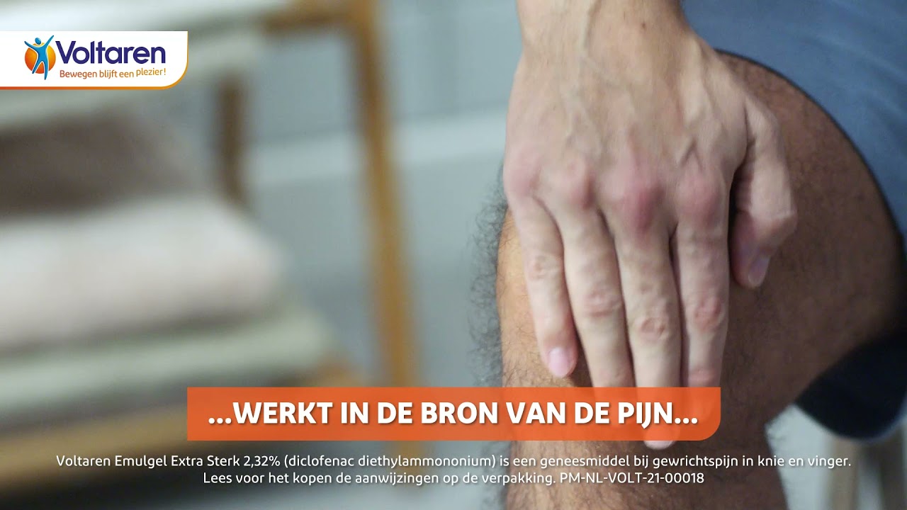 Voltaren: Emulgel Extra Sterk - Fietser