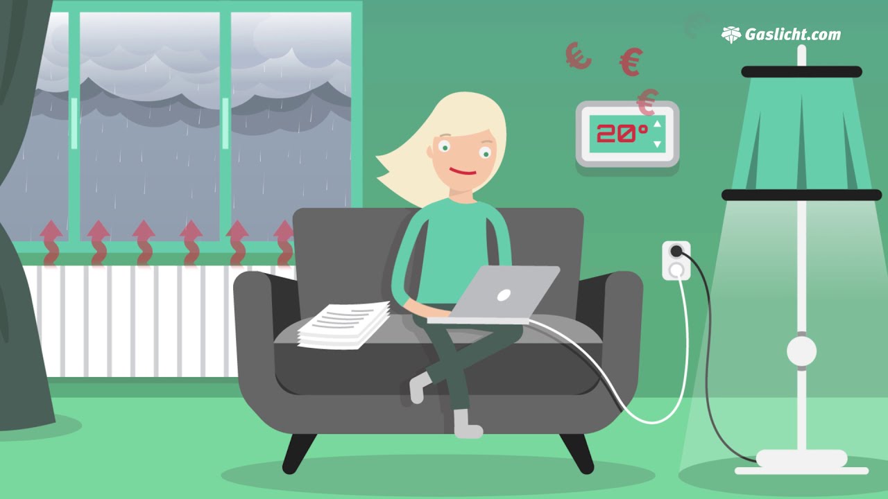 Gaslicht.com: Thuiswerken kost energie