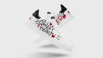 Dolce & Gabbana: #DGLimited sneakers voor Valentijnsdag