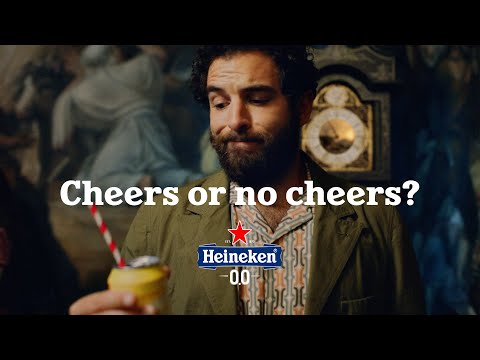 Heineken: 0.0 - Cheers with No Alcohol. Now You Can.