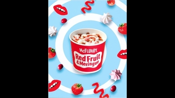 McDonald's: Nieuw in de mix - McFlurry Red Fruit Meringue