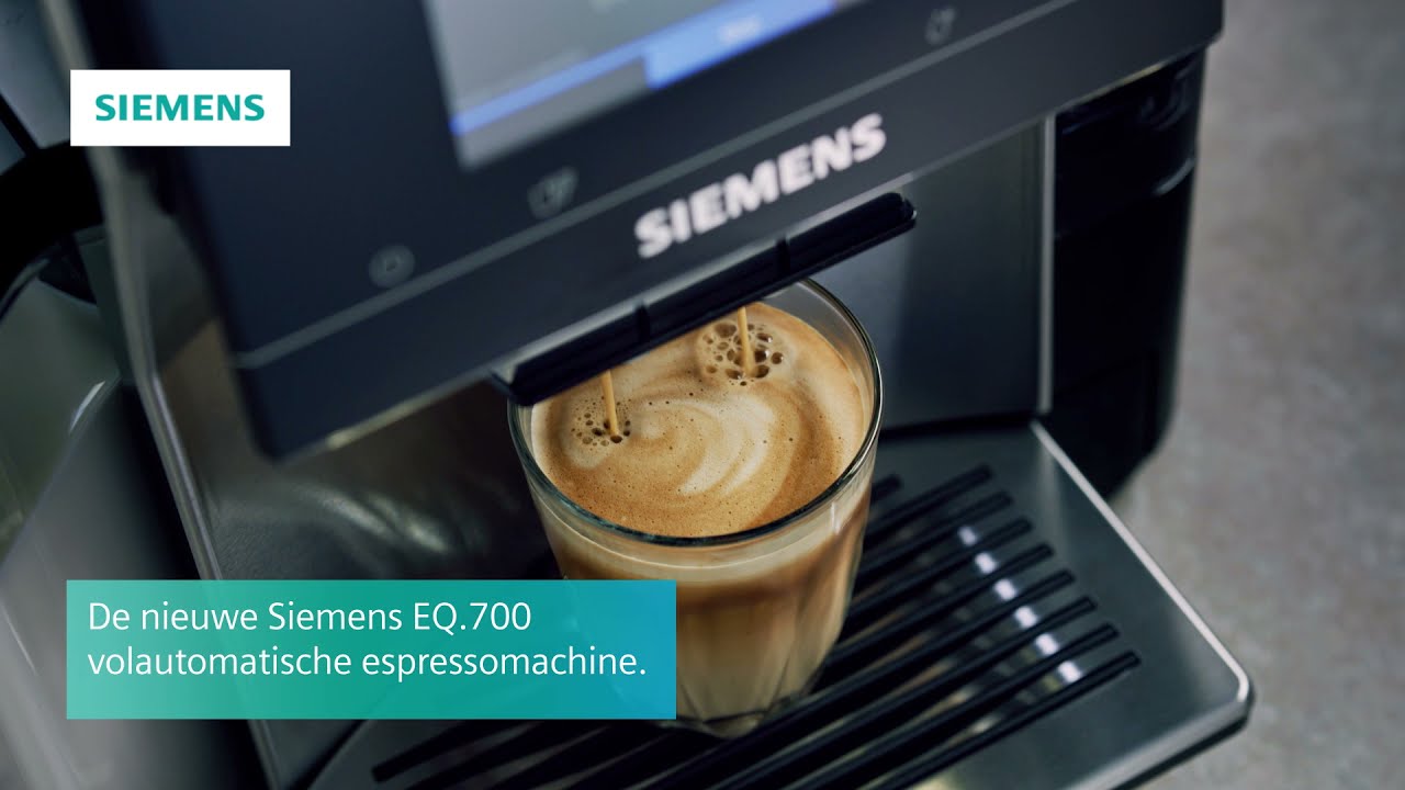 Siemens: EQ.700 - De wereld van koffie in een swipe.