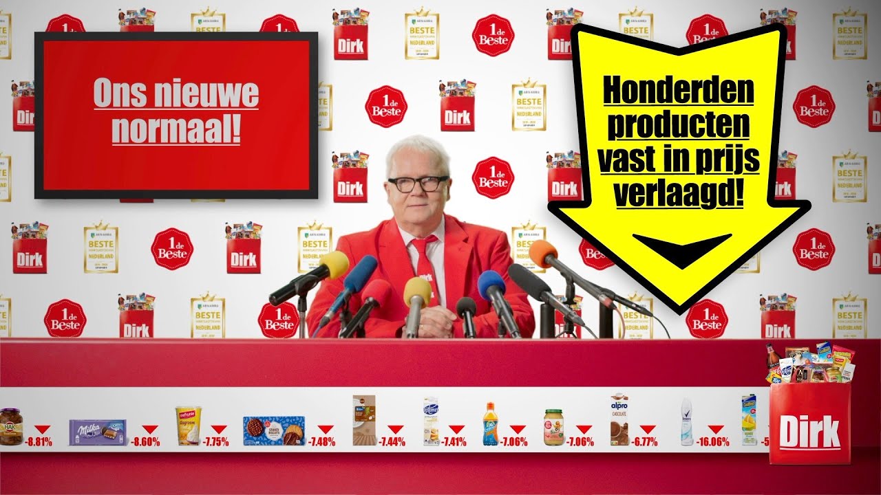Dirk: Ons nieuwe normaal - producten in prijs verlaagd