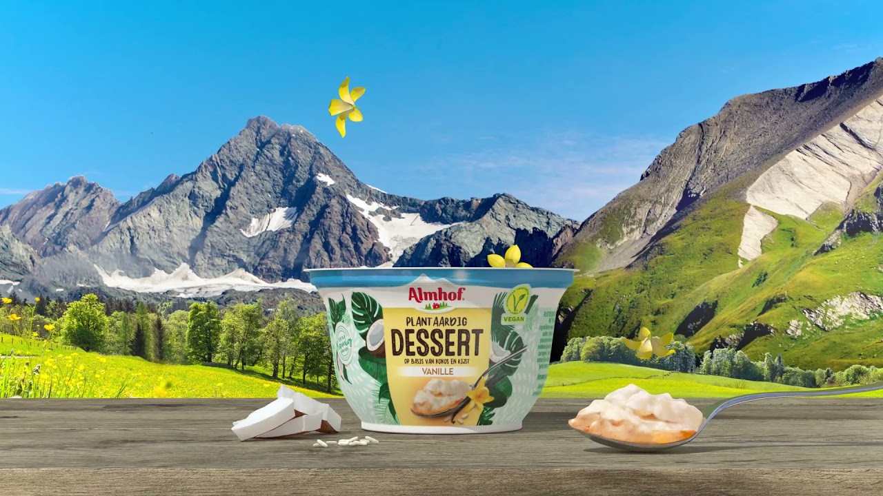 Almhof: Plantaardig dessert