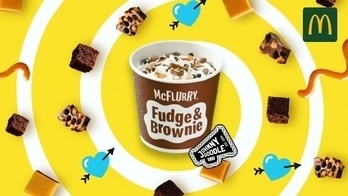 McDonald's: Nieuw in de mix - McFlurry Fudge & Brownie