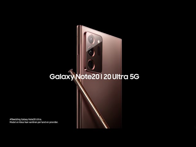 Samsung: Pre-order nu de nieuwe Galaxy Note20