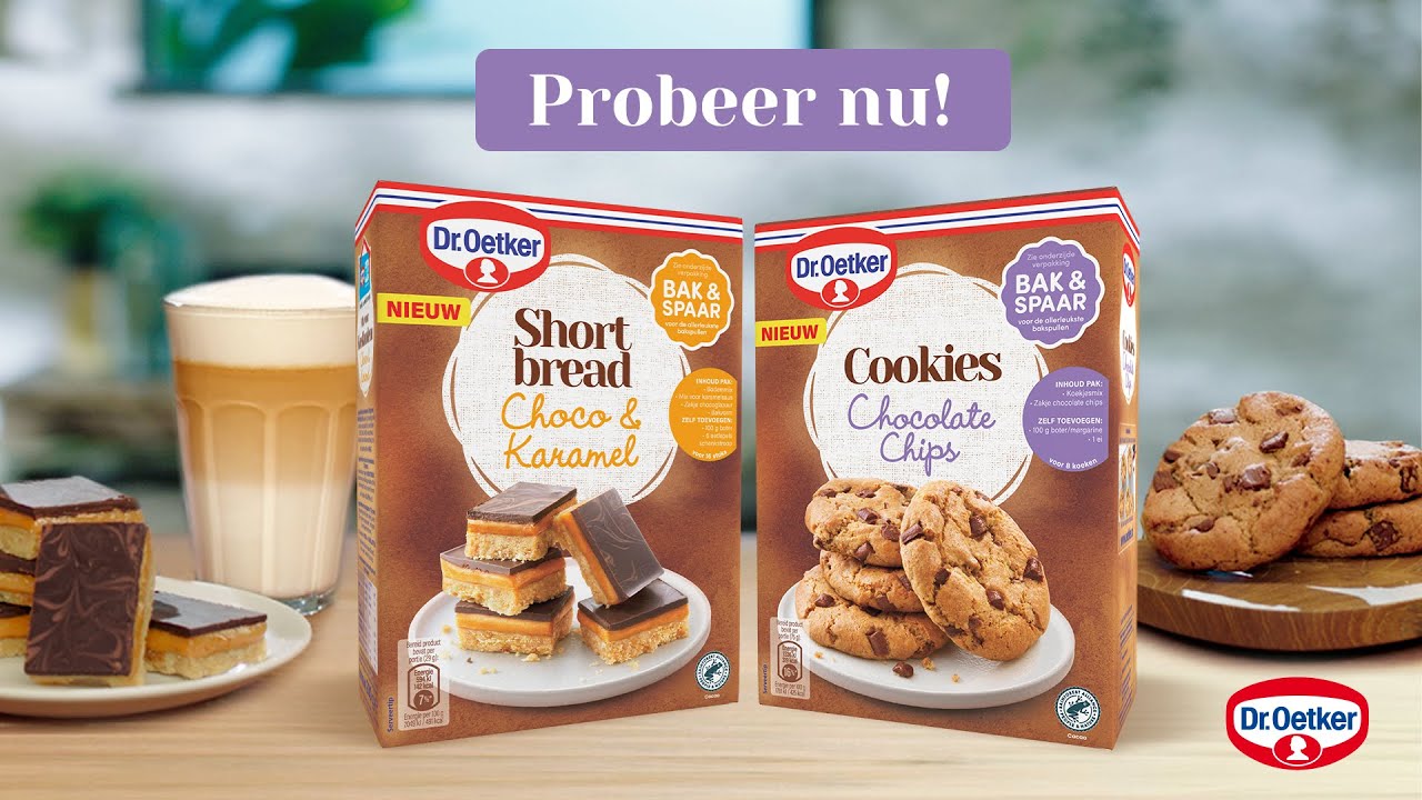 Dr. Oetker: Shortbread en Cookies Chocolate Chips