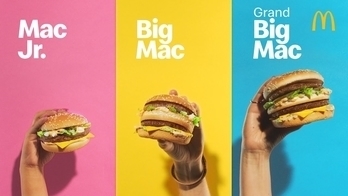 McDonald's: Big Mac - Grand Big Mac en Mac Jr.