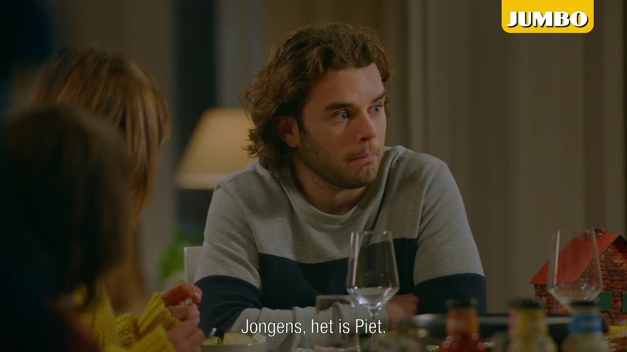 Jumbo: Sinterklaas op het dak