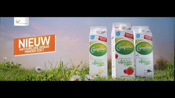 Campina: Drinkyoghurt met een vleugje