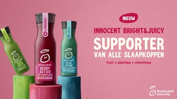 innocent: bright & juicy - supporter van alle slaapkoppen