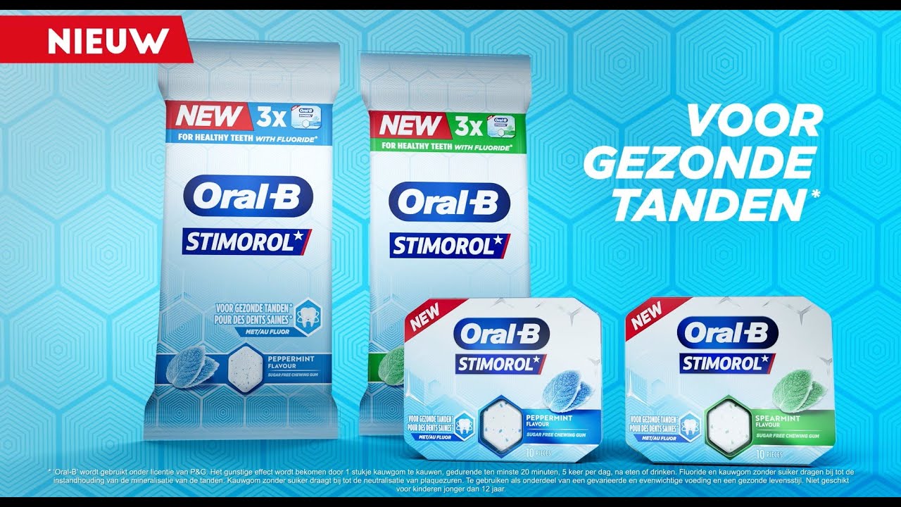 Stimorol: Nieuw Oral-B voor gezonde tanden