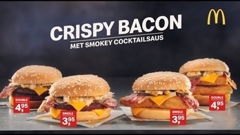 McDonald's: Crispy Bacon met Smokey Cocktailsaus